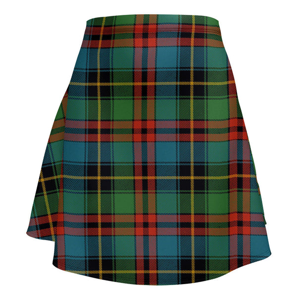Deas Ancient Clan Badge Tartan Flared Skirt
