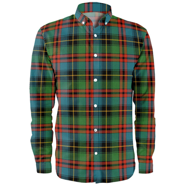 Deas Ancient Clan Badge Tartan Long Sleeve Shirt