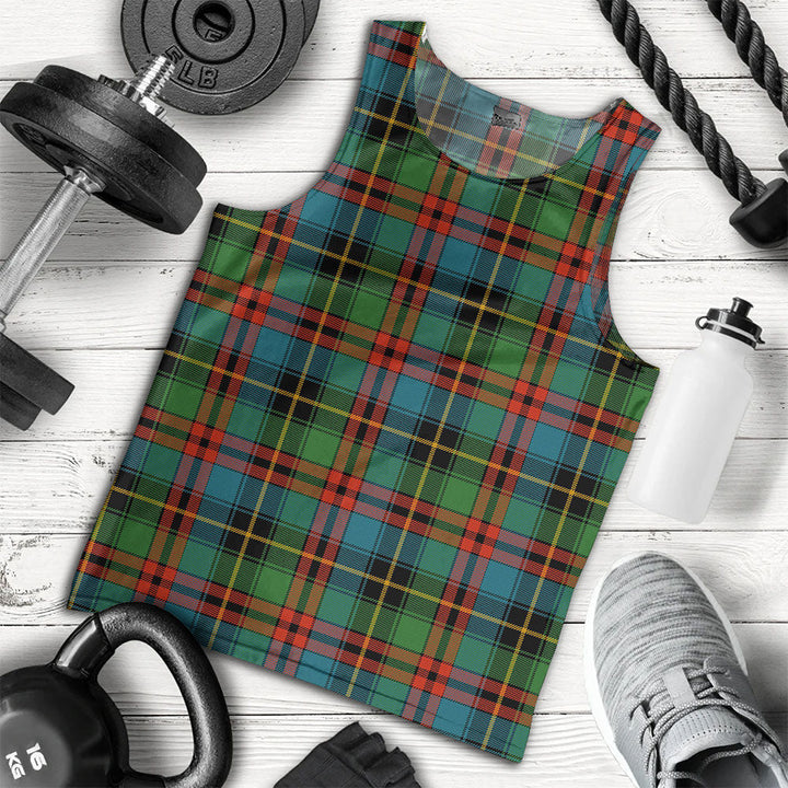 Deas Ancient Clan Badge Tartan Men Tank Top