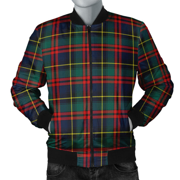 Deas Modern Clan Badge Tartan Bomber Jacket