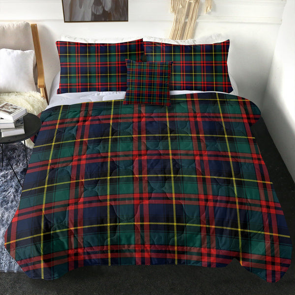 Deas Modern Clan Badge Tartan Comforter