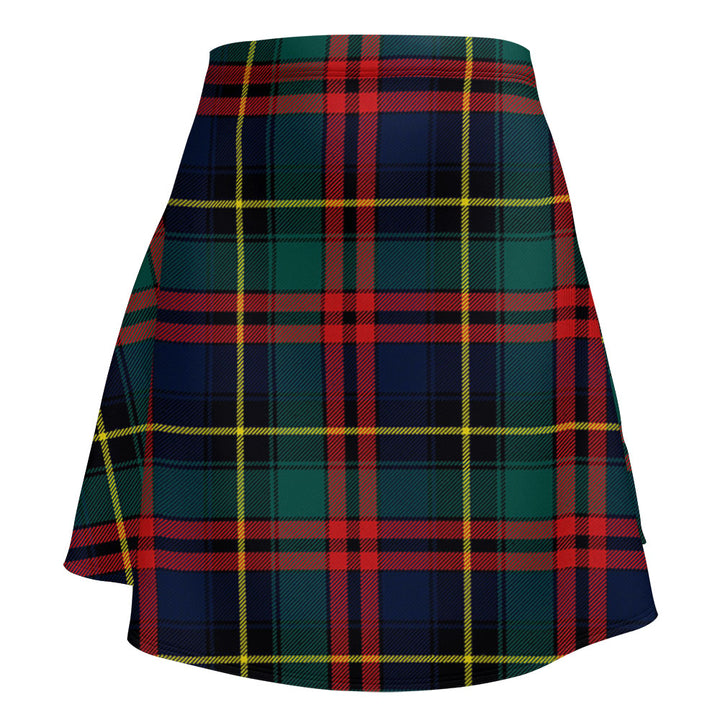 Deas Modern Clan Badge Tartan Flared Skirt