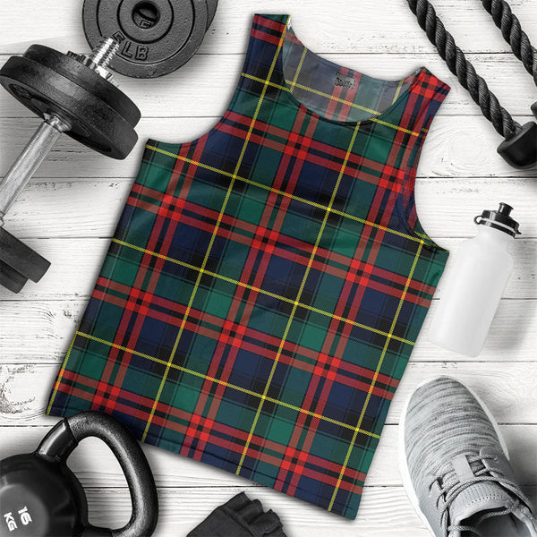Deas Modern Clan Badge Tartan Men Tank Top