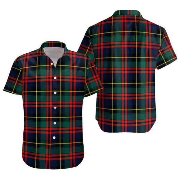 Deas Modern Clan Badge Tartan Short Sleeve Shirt