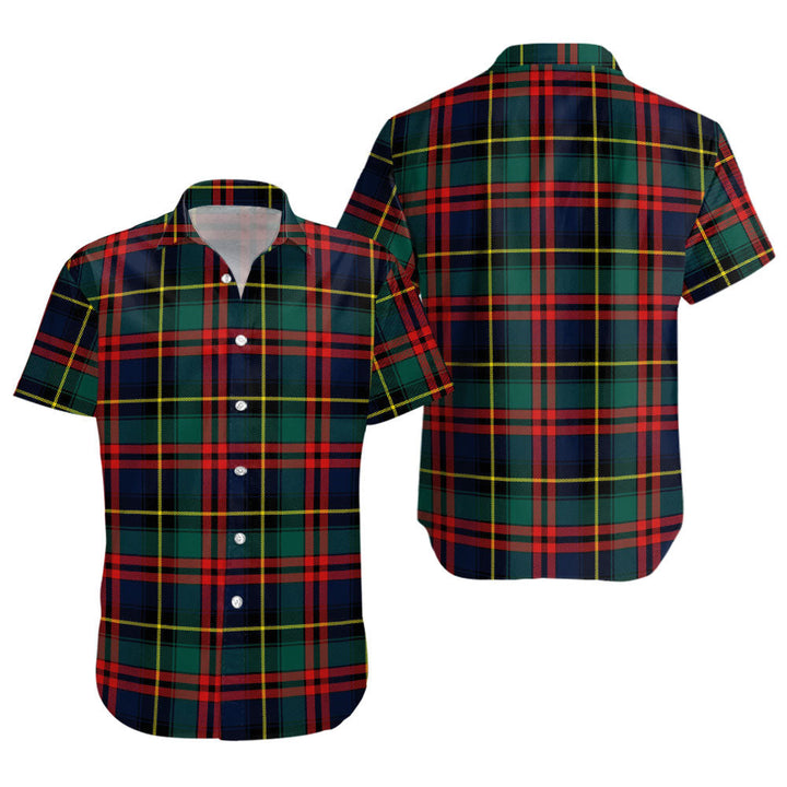 Deas Modern Clan Badge Tartan Short Sleeve Shirt