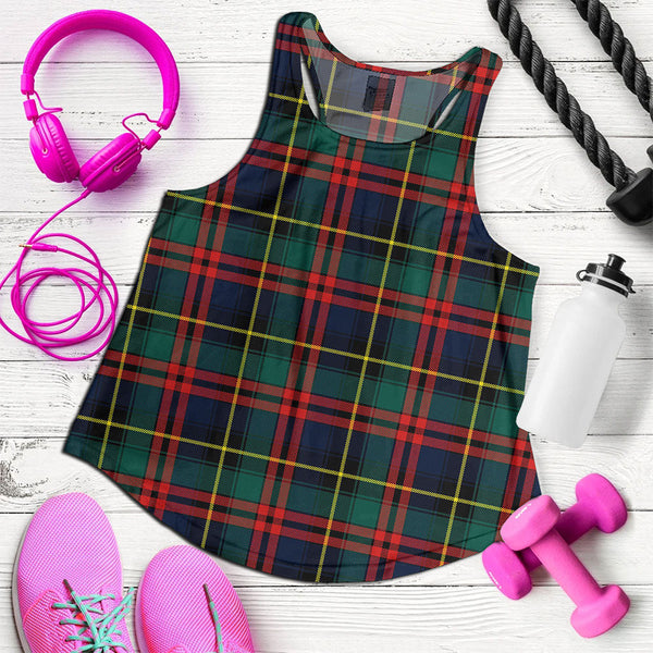 Deas Modern Clan Badge Tartan Women Racerback Tank Top
