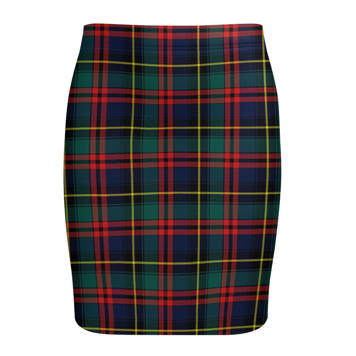 Deas Modern Tartan Fitted Skirt