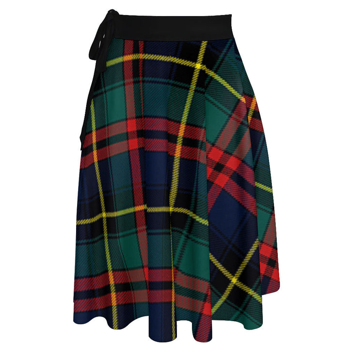 Deas Modern Tartan Wrap Skirt