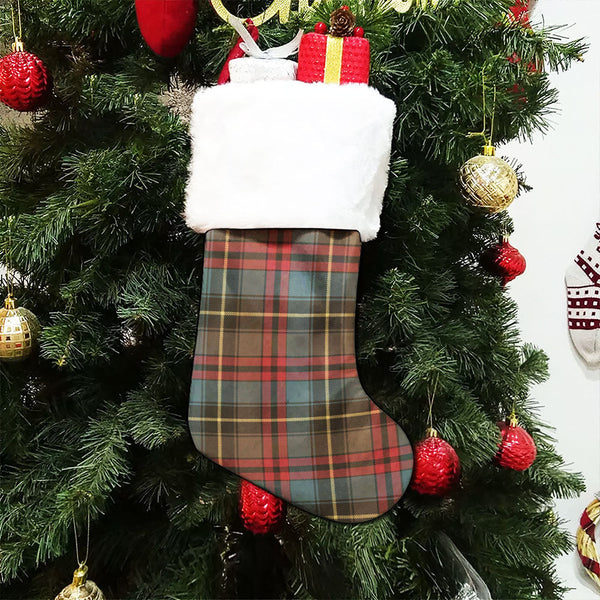 Deas Weathered Clan Badge Tartan Christmas Stocking