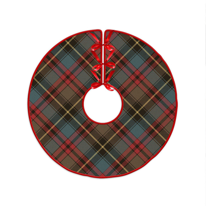 Deas Weathered Clan Badge Tartan Christmas Tree Skirt