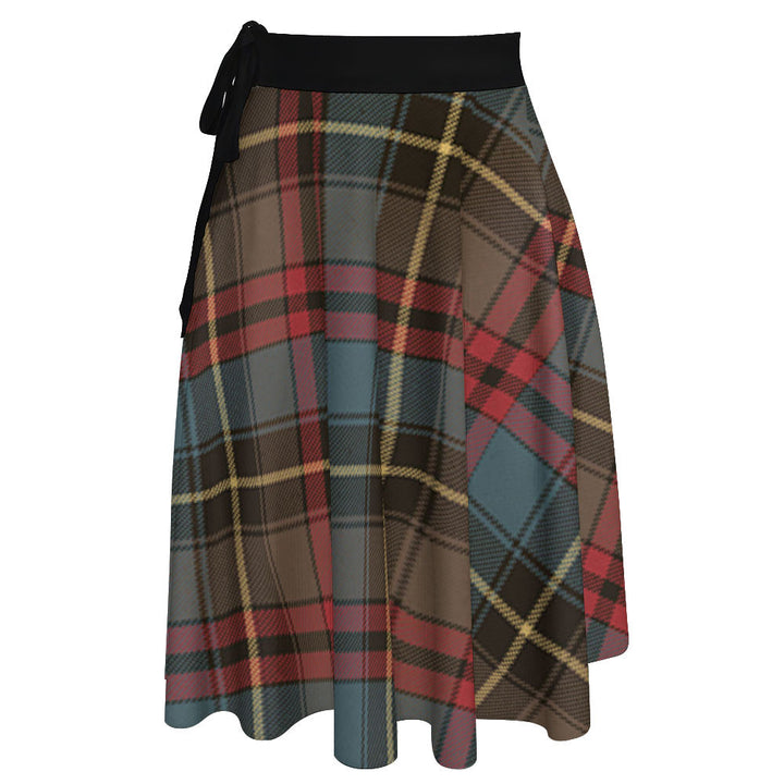 Deas Weathered Tartan Wrap Skirt