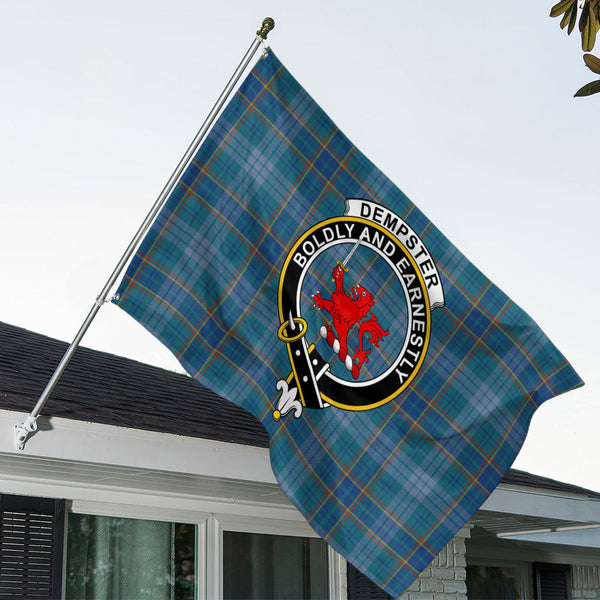 Dempster Ancient Clan Badge Tartan House Flag