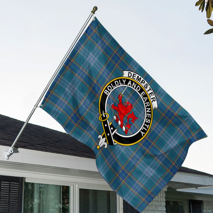 Dempster Ancient Clan Badge Tartan House Flag