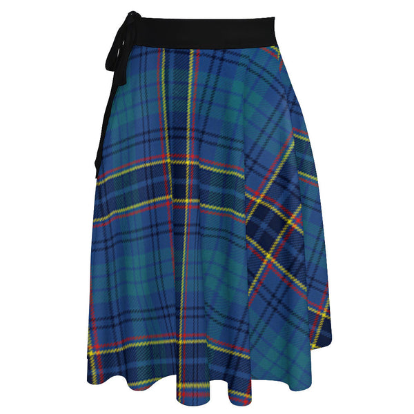 Dempster Modern Tartan Wrap Skirt