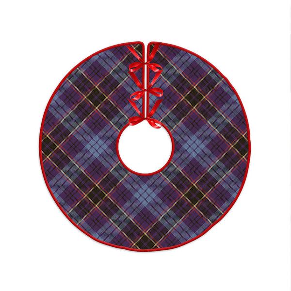Dempster Weathered Clan Badge Tartan Christmas Tree Skirt