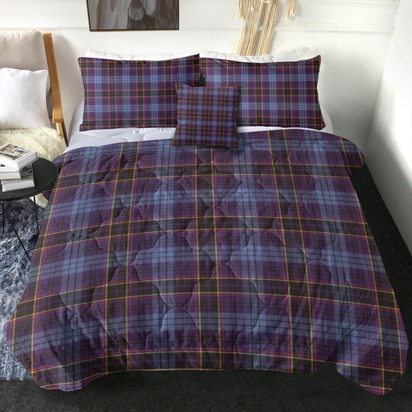 Dempster Weathered Clan Badge Tartan Comforter