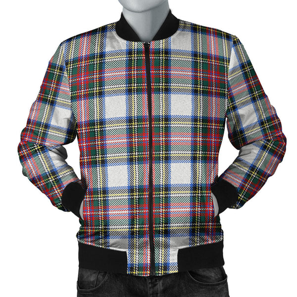 Dennistoun Clan Badge Tartan Bomber Jacket