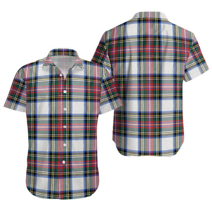Dennistoun Clan Badge Tartan Short Sleeve Shirt
