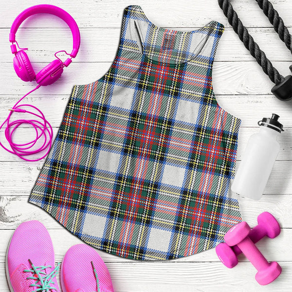 Dennistoun Clan Badge Tartan Women Racerback Tank Top