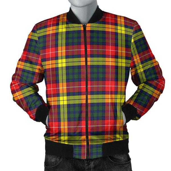 Dewar Clan Badge Tartan Bomber Jacket