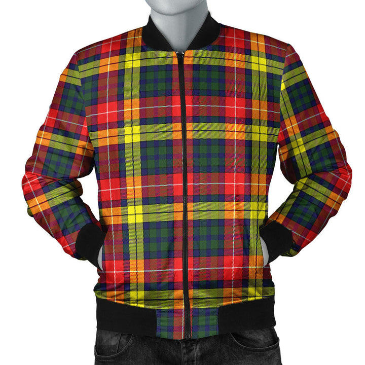 Dewar Clan Badge Tartan Bomber Jacket