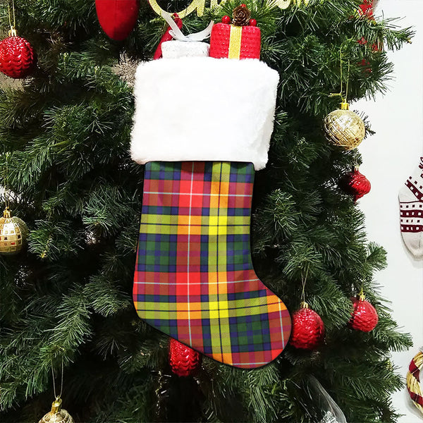 Dewar Clan Badge Tartan Christmas Stocking