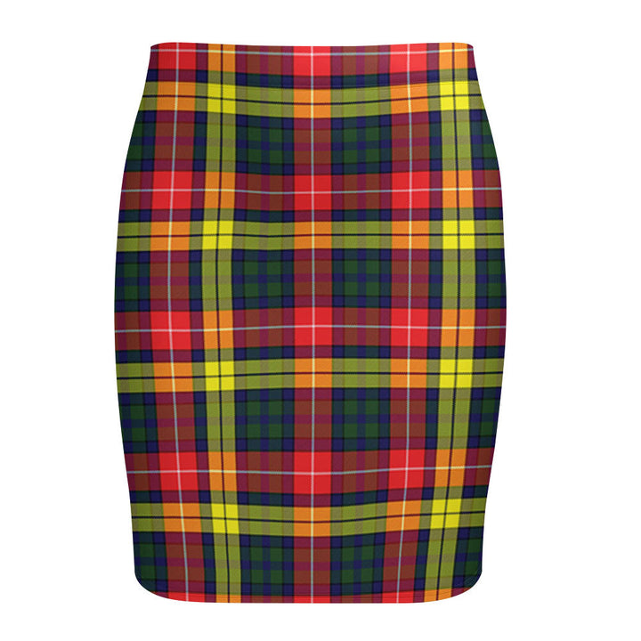 Dewar Tartan Fitted Skirt