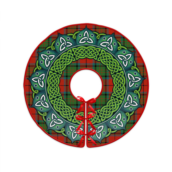 Dickie Ancient Clan Badge Tartan Christmas Tree Skirt Heritage Holiday Decor