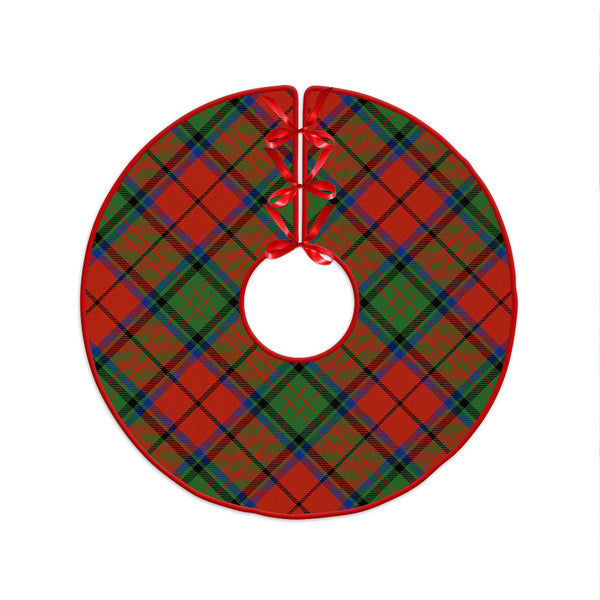 Dickie Modern Clan Badge Tartan Christmas Tree Skirt