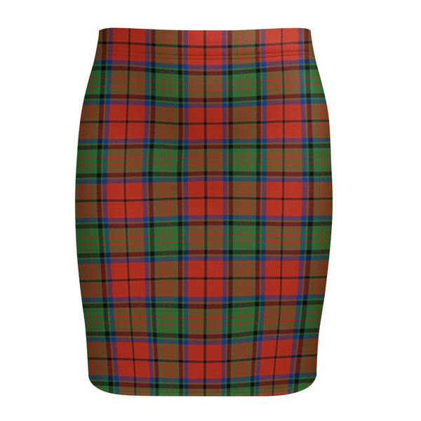 Dickie Modern Tartan Fitted Skirt