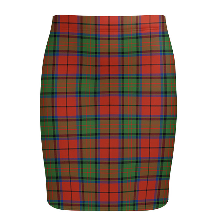 Dickie Modern Tartan Fitted Skirt