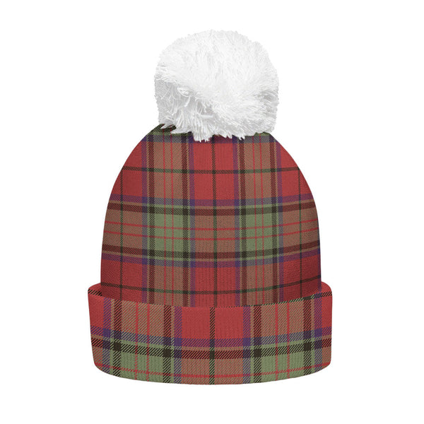 Dickie Weathered Clan Badge Tartan Bobble Beanie Hat