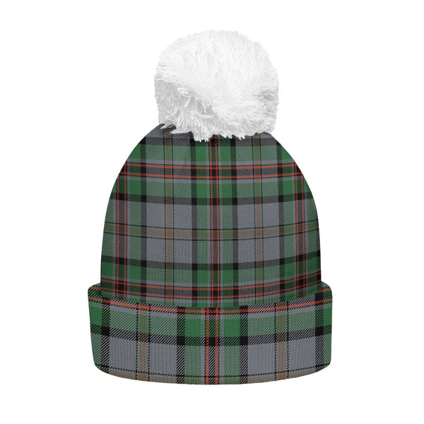 Dinwoodie Ancient Clan Badge Tartan Bobble Beanie Hat