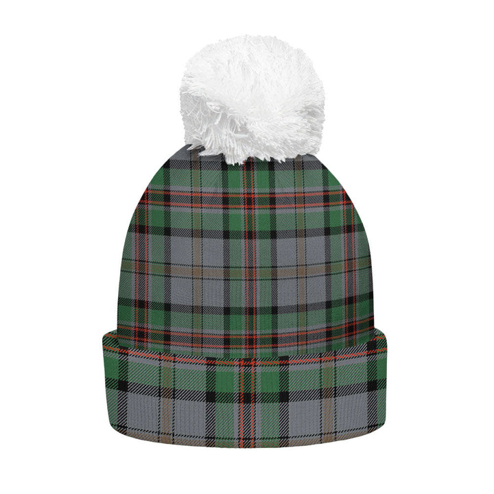 Dinwoodie Ancient Clan Badge Tartan Bobble Beanie Hat