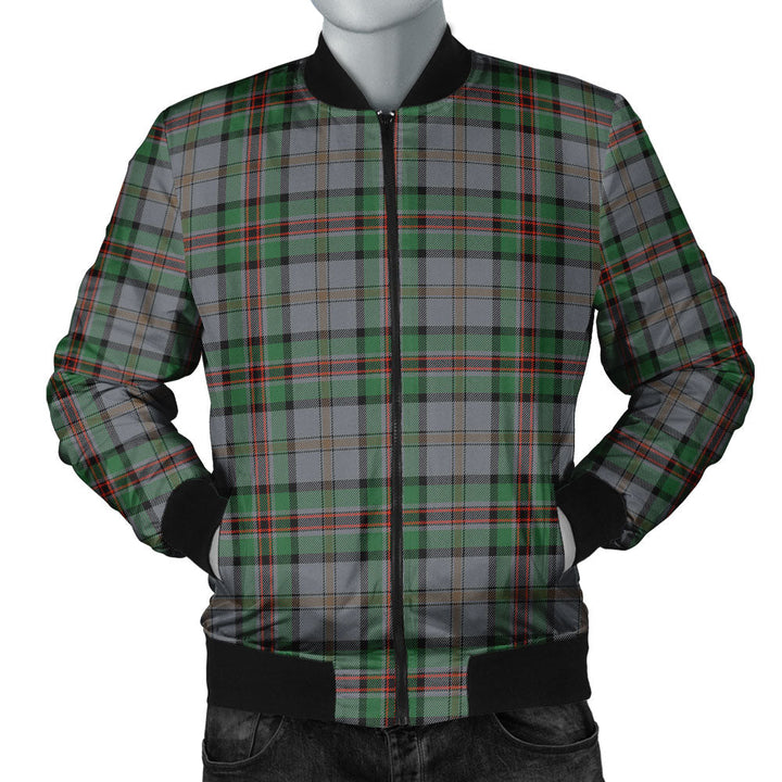 Dinwoodie Ancient Clan Badge Tartan Bomber Jacket