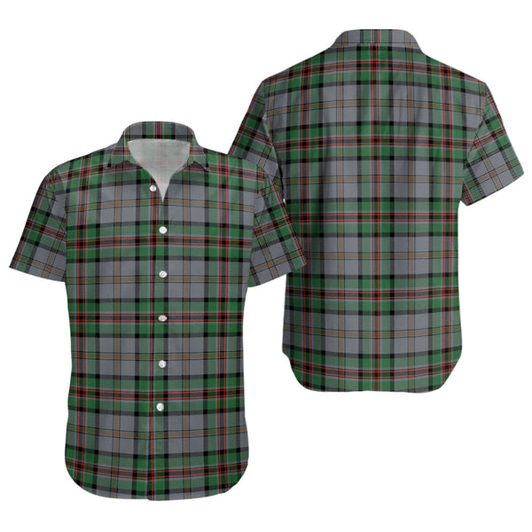 Dinwoodie Ancient Clan Badge Tartan Short Sleeve Shirt