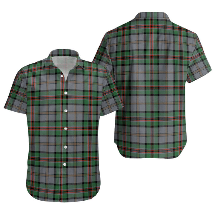 Dinwoodie Ancient Clan Badge Tartan Short Sleeve Shirt