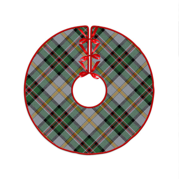Dinwoodie Modern Clan Badge Tartan Christmas Tree Skirt