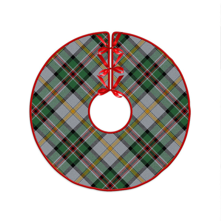 Dinwoodie Modern Clan Badge Tartan Christmas Tree Skirt