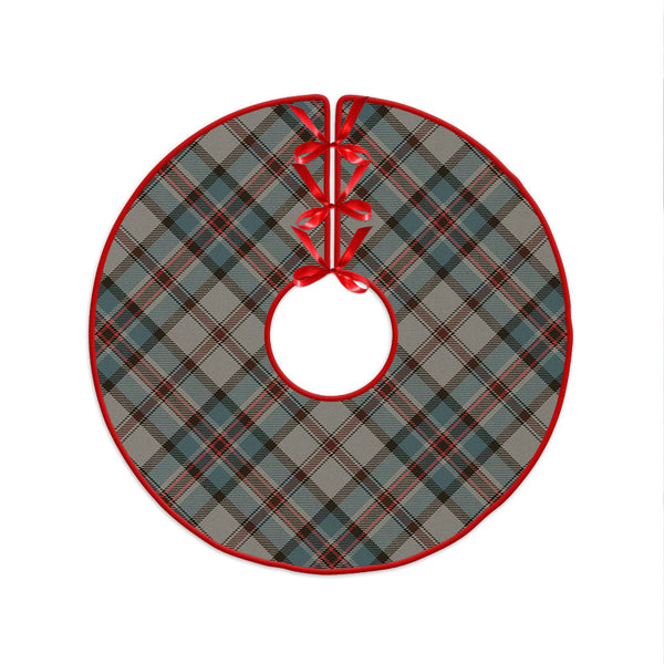 Dinwoodie Weathered Clan Badge Tartan Christmas Tree Skirt