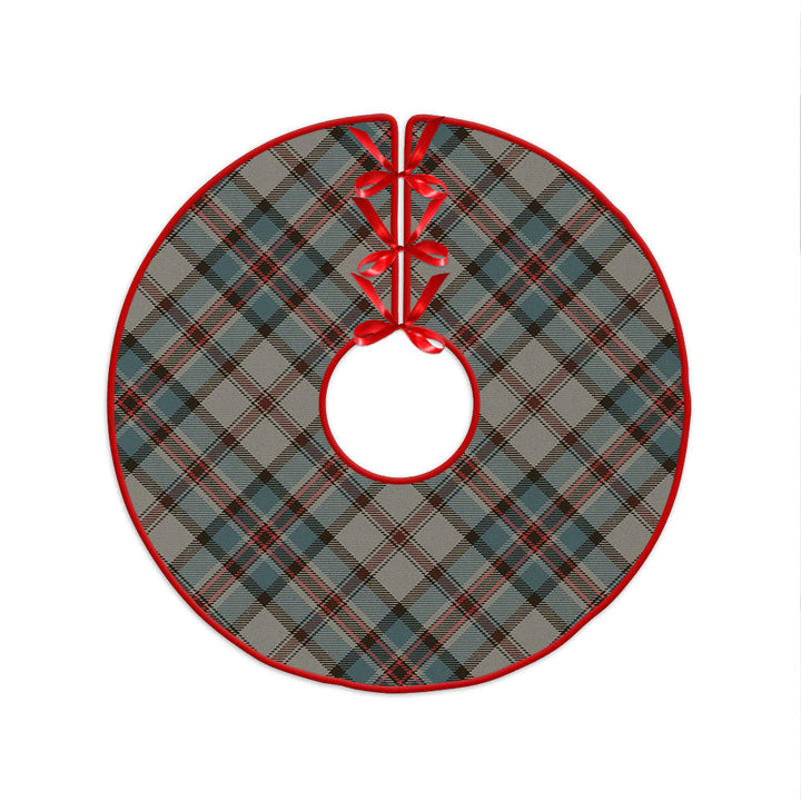 Dinwoodie Weathered Clan Badge Tartan Christmas Tree Skirt