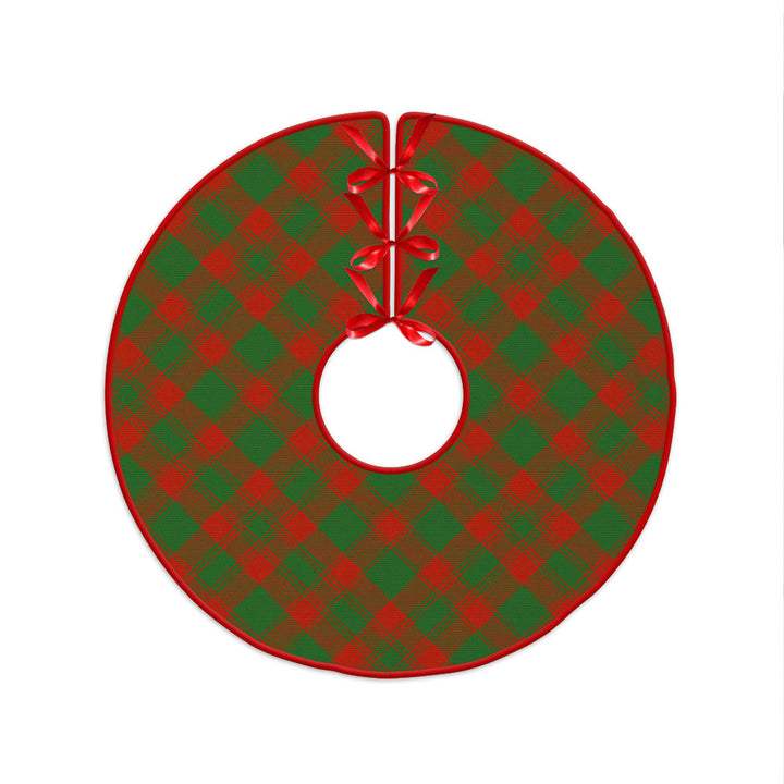 Donachie Ancient Clan Badge Tartan Christmas Tree Skirt