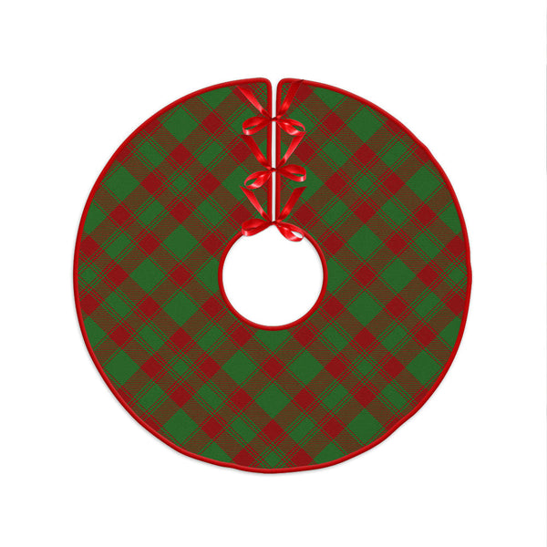 Donachie Modern Clan Badge Tartan Christmas Tree Skirt
