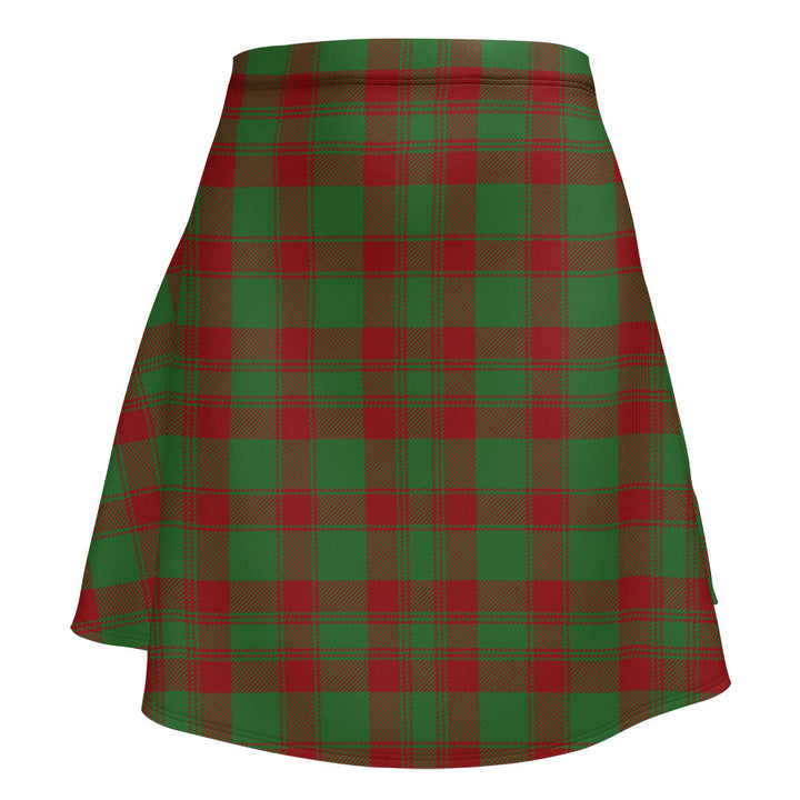 Donachie Modern Clan Badge Tartan Flared Skirt