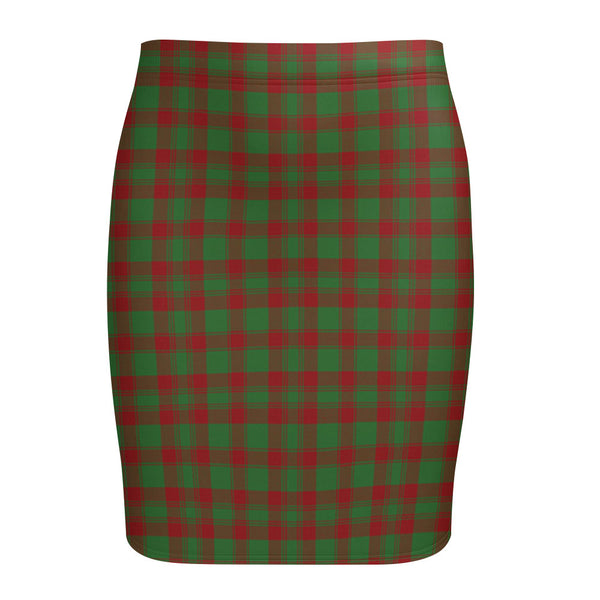 Donachie Modern Tartan Fitted Skirt
