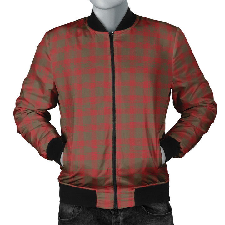 Donachie Weathered Clan Badge Tartan Bomber Jacket