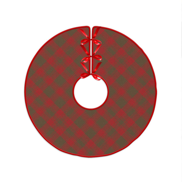 Donachie Weathered Clan Badge Tartan Christmas Tree Skirt