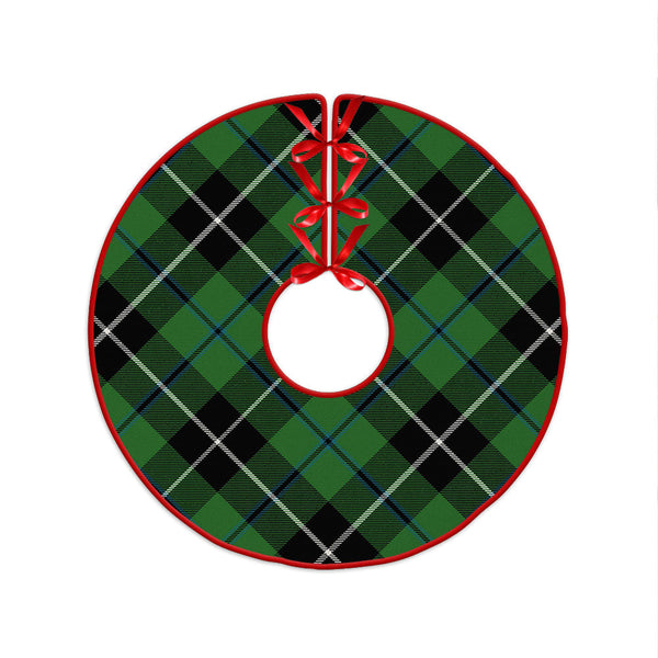 Douglas Ancient Clan Badge Tartan Christmas Tree Skirt