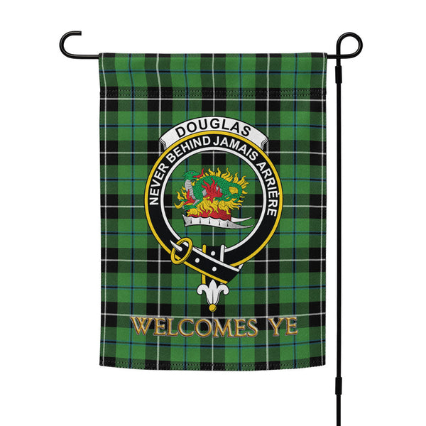 Douglas Ancient Clan Badge Tartan Garden Flag