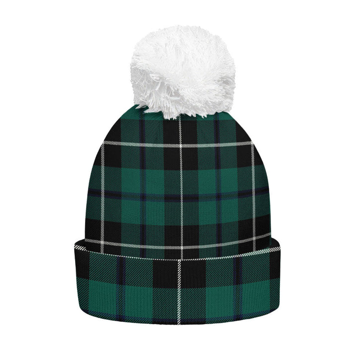 Douglas Modern Clan Badge Tartan Bobble Beanie Hat